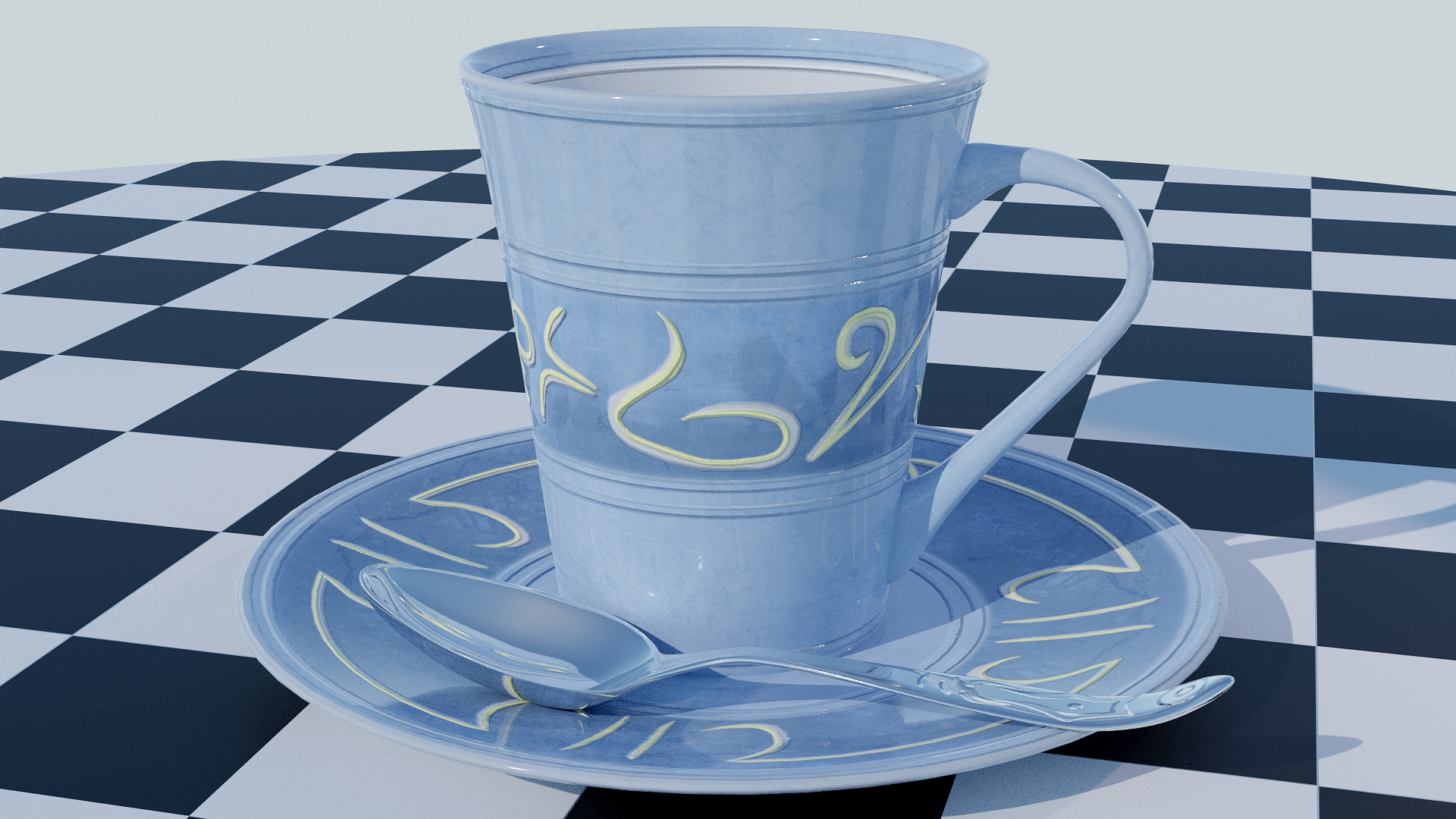 Tea Cup Set - Symbols preview image 1